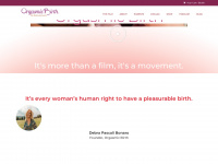 orgasmicbirth.com Webseite Vorschau