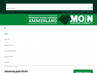 gruene-ammerland.de Webseite Vorschau
