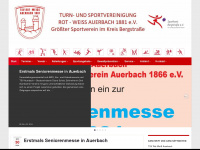 tsv-auerbach.org Webseite Vorschau
