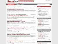 reclabox.com Webseite Vorschau