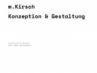 m-kirsch.de Webseite Vorschau