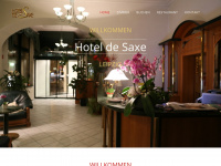 hotel-de-saxe.de Webseite Vorschau