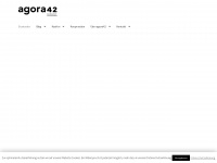 agora42.de Webseite Vorschau