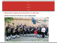musikverein-moersdorf.de Webseite Vorschau