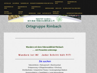 owk-rimbach.de Webseite Vorschau
