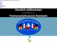 partnerschaftsverein-reinheim.eu Webseite Vorschau