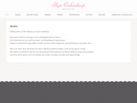 slys-cakeshop.de Webseite Vorschau