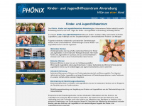 phoenix-jugendhilfe.de Webseite Vorschau