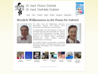 praxis-dr-gabriel.de Webseite Vorschau