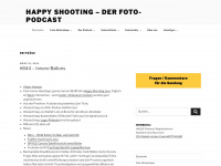 happyshooting.de Webseite Vorschau