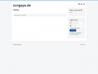 sungaya.de Webseite Vorschau