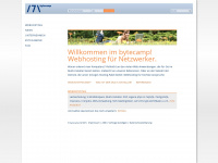 bytecamp.net Webseite Vorschau