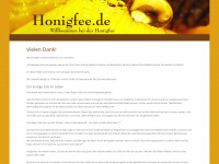 honigfee.de Webseite Vorschau