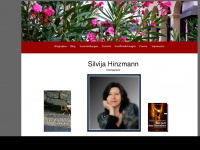 silvija-hinzmann.de Webseite Vorschau