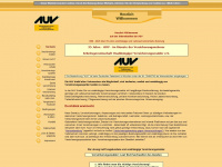 auv.de Webseite Vorschau