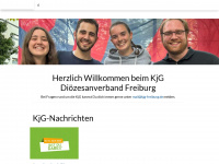 kjg-freiburg.de Webseite Vorschau