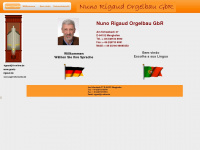 rigaud-orgelbau.de Webseite Vorschau