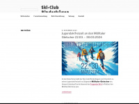 ski-club-rinderbuegen.de Webseite Vorschau