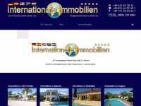internationaleimmobilien.info Webseite Vorschau