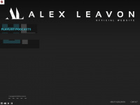 alexleavon.com Webseite Vorschau