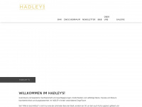 hadleys.de Webseite Vorschau