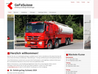 gefasuisse.ch Webseite Vorschau