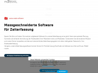 zeitag.ch Webseite Vorschau