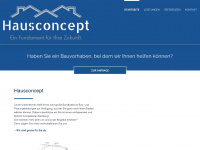 hausconcept.de Webseite Vorschau