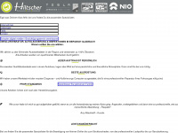 hiltscher.com Webseite Vorschau