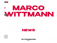 marco-wittmann.com Webseite Vorschau