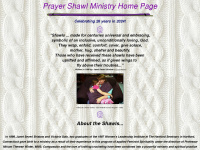 shawlministry.com Webseite Vorschau