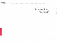 innovation.at Webseite Vorschau