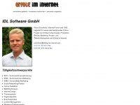 idl-software.de Webseite Vorschau