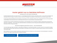 huster-getraenke.de Webseite Vorschau