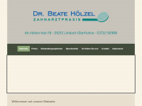 zahnarztpraxis-hoelzel.de Webseite Vorschau