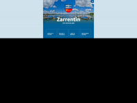 zarrentin.de Webseite Vorschau