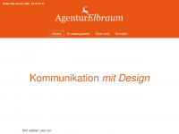 agentur-elbraum.de Webseite Vorschau