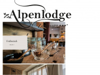 alpenlodge.com Webseite Vorschau