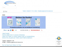 acrylglastechnik-danier.de Webseite Vorschau
