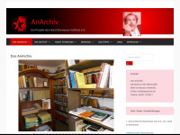 anarchiv.de Webseite Vorschau