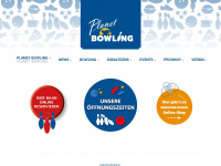 planet-bowling.de Webseite Vorschau