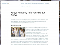 greysanatomy-news.de Webseite Vorschau