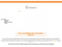 schuba-shop.com Webseite Vorschau