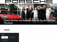 porsche-pforzheim.de Webseite Vorschau