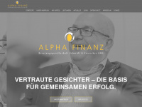 alpha-finanz.com Webseite Vorschau