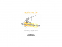 alphares.de Webseite Vorschau