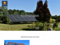 alphatank.de Webseite Vorschau