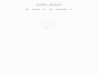 agnes-jaensch.de Webseite Vorschau