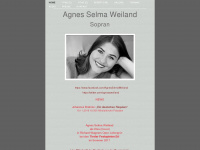 agnes-selma-weiland.de Webseite Vorschau