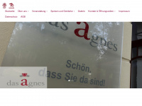 agnesneuhaus-cafe.de Webseite Vorschau
